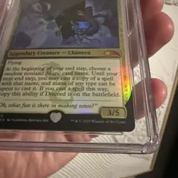 Discord, Lord of Disharmony MTG Secret Lair Ponies The Galloping 2 MLP CGC 10 🔥 - Image 3