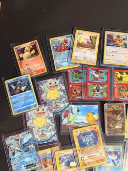 HUGE 36 CARD POKEMON LOT, Multi-Year, Gold plated Pikachu - Image 4
