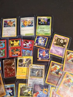 HUGE 36 CARD POKEMON LOT, Multi-Year, Gold plated Pikachu - Image 5