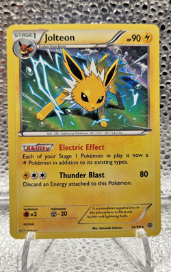 Pokemon Jolteon Holo Rare XY Ancient Origins 26/98 NM TCG - Image 1