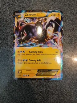 Pokemon TCG Zekrom EX BW38 Cosmos Foil Black/White, 2012 Edition - Image 1