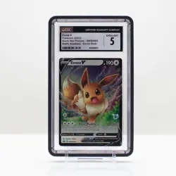 Pokemon Eevee V Holo #SWSH065 Sword & Shield Promo Battle Academy 2022- CGC 5 - Image 1
