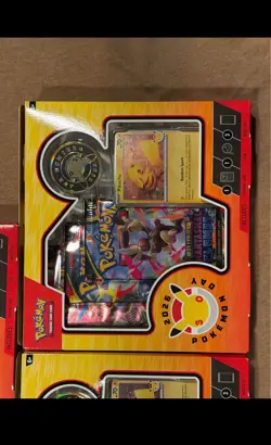 3 BOX LOT: Pokemon Day 2026 Collection Box Promo Booster Pikachu Special Edition - Image 3