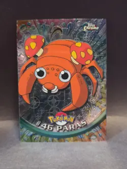 2000 Topps Chrome Pokemon #46 Paras - Image 1