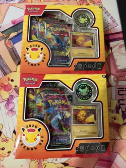 2x Pokemon Day 2026 30th Anniversary Collection Box Pikachu Brand New and Sealed - Image 1