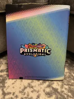 Pokemon Prismatic Evolutions Binder (No packs, binder only) - Image 2