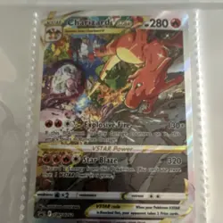 Pokemon Charizard VSTAR SWSH262 Promo 280 HP Star Blaze Explosive Fire Holo - Image 1