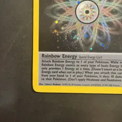 Pokemon Vintage HOLO Rare Rainbow Energy 17/82 Team Rocket WotC - Image 5