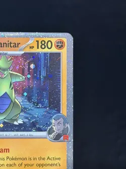 Team Rocket's Tyranitar 096/182-Pokemon: Destined Rivals STAMPED - Image 2