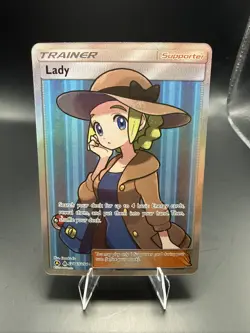 Pokemon TCG - Lady - SV86/SV94 - Full Art Ultra Rare - Hidden Fates - Image 2