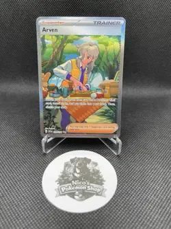 Pokemon TCG Arven 249/198 SV01 Full Art Holo Trainer-Supporter Illustration Rare - Image 1