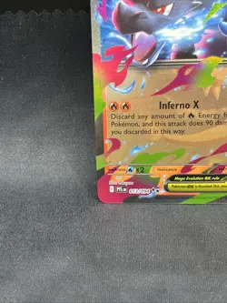 Mega Charizard X EX # 013/094 | Pokemon TCG 2025 Phantasmal Flames | NM (b) - Image 5