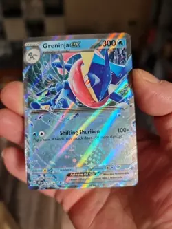 POKEMON - GRENINJA EX 041/142 DOUBLE RARE HOLO - SCARLET & VIOLET STELLAR CROWN - Image 1