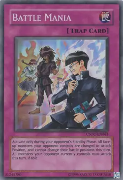 Yugioh Battle Mania CSOC-EN063 Super Rare 1st Edition NM - Image 1