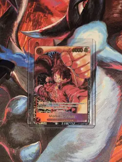 One Piece Monkey.D.Luffy #ST01-012 Alt Art Awakening of New Era OP-05 English SR - Image 1