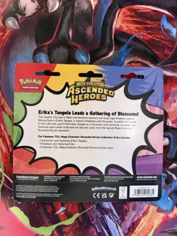 Pokemon Mega Evolution Ascended Heroes Erika's Tangela Collection Promo Card - Image 2