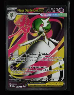 Mega Gardevoir ex 159/132 Ultra Rare ME01: Mega Evolution Pokemon Card - Image 1