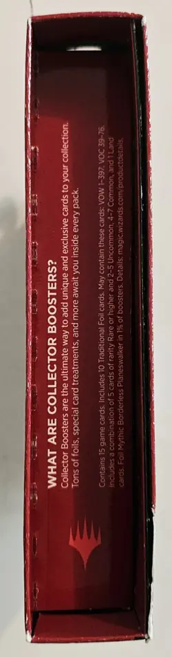 MAGIC THE GATHERING INNISTRAD CRIMSON VOW COLLECTOR BOOSTER PACK 15 CARDS - Image 4