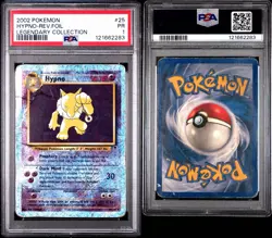 Hypno Legendary Collection Reverse Holo Card 25/110 PSA 1 - Image 3