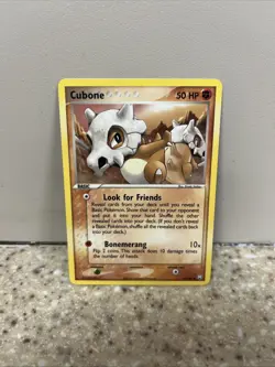 Cubone 51/109 EX Team Rocket Returns Pokemon Card NM - Image 1