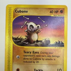 Cubone 72/147 | Aquapolis Set | Common | Vintage Pokemon Card - Image 2