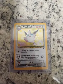 Pokemon TCG Wigglytuff Base Set 2 Holo Rare Card 19/130 - Image 1