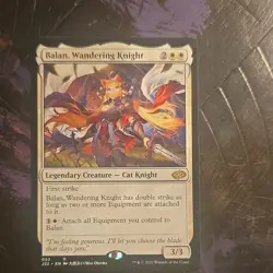 Balan Wandering Knight Jumpstart 2022 Regular White Rare Creature Wizards Engli… - Image 1
