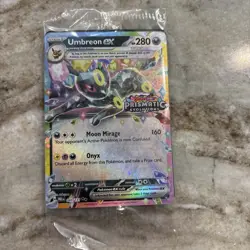 Pokemon Prismatic Evolutions Umbreon SEALED Stamped Surprise Box Promo 060/131 - Image 1