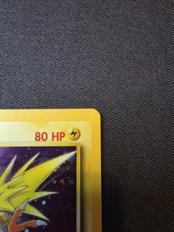 Pokemon Zapdos Holo Card Fossil 15/62 Near Mint Condition 1999 - Image 3