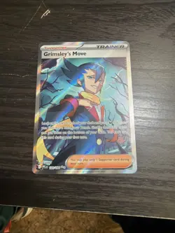 Pokemon TCG Grimley's Move Holo Ultra Rare Full Art 120/094 Phantasmal Flames NM - Image 1
