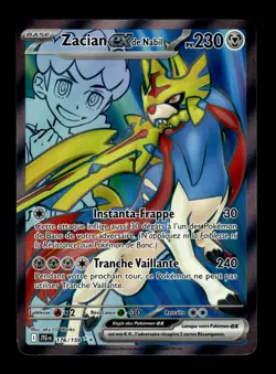Carte Pokemon Zacian ex de Nabil 176/159 Aventures Ensemble Francais - Image 1