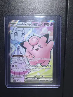 Pokemon TCG Lillie's Clefairy EX 173/159 Ultra Rare Journey Together - Image 1