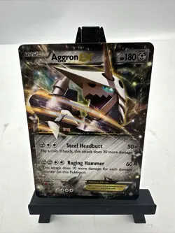 Pokemon TCG Aggron EX 93/160 XY Primal Clash 2015 - Image 2