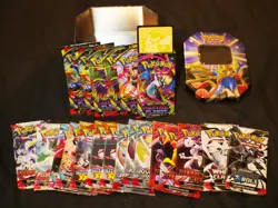 *OPENED* Pokemon Booster Packs ~ Hits + Bulk & Tin, Destined Rivals, Phantasmal - Image 1