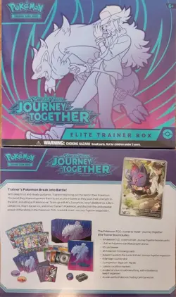 Pokemon TCG: Journey Together Elite Trainer Box ETB At Cost- Unsealed Case of 10 - Image 4