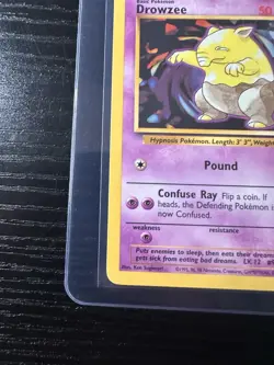 Drowzee 49/102 Base Set Unlimited WOTC Vintage Pokemon - Image 2