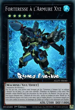 Yu-Gi-Oh ! Forteresse A l'Armure Xyz AGOV-FR040 VF/SUPER - Image 1