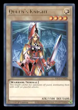 Yugioh Queen's Knight #KICO-EN026 King's Court LP - Image 1