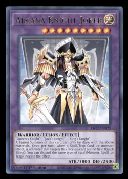 Yugioh Arcana Knight Joker #KICO-EN029 King's Court LP - Image 1