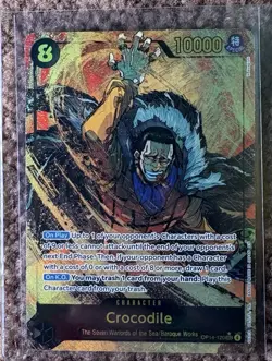 Crocodile OP14-120 Alt Art SEC One Piece Card Game English NM - Image 1