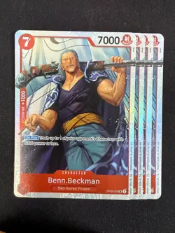 FOUR X Benn.Beckman (OP09-009) One Piece PRB02 (English) - Image 1