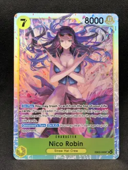 One Piece - Nico Robin - EB03-055 SR - Heroines Edition Special Booster - Image 1