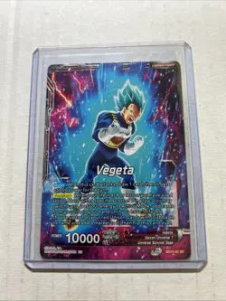 SSB Vegeta Spirit Boost Elite SD15-01 Foil Dragon Ball Super Card Game | NM - Image 2