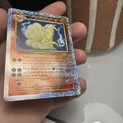 Ninetales Reverse Holo Rare Legendary Collection 17/110 2002 Pokemon TCG Card - Image 3