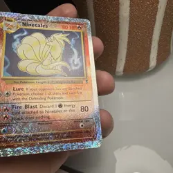 Ninetales Reverse Holo Rare Legendary Collection 17/110 2002 Pokemon TCG Card - Image 4