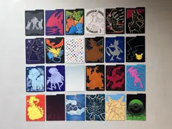 x24 Pokemon ETB Card Divider Lot NO DUPES SM SWSH Charizard Pikachu Eevee Mewtwo - Image 1