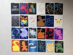 x24 Pokemon ETB Card Divider Lot NO DUPES SM SWSH Charizard Pikachu Eevee Mewtwo - Image 2