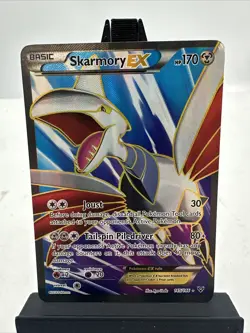Pokemon Card - XY Base Set Skarmory EX Full Art 145/146 Excellent! LP - Image 1