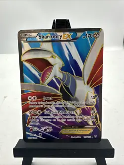 Pokemon Card - XY Base Set Skarmory EX Full Art 145/146 Excellent! LP - Image 2