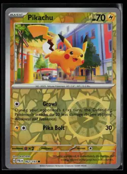 Miscellaneous Cards & Products #018/091 Pikachu Reverse Holo - Image 1